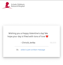 For free, you can make a virtual valentines day card for a patient at st. Jerika On Twitter If You Guys Didn T Know You Can Send A Valentine S Day Card To Kids At St Jude All Done Online Https T Co Pyukneahnf Https T Co Ts1cxausbe