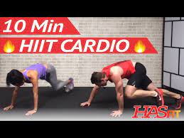 10 min hiit cardio workout for fat loss