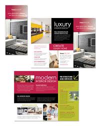 Interior Design Company Brochure Interior Design Brochure Template