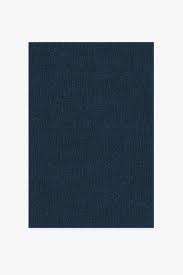 heathered solid navy rug ruggable