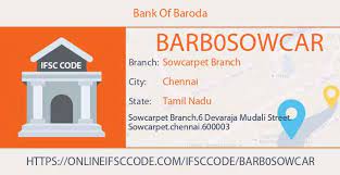 ifsc code barb0sowcar bank of baroda
