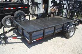 durable diamond plate trailers four