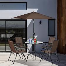 Square teak table sturbridge yankee workshop. Casainc 32 In Black Round Metal Outdoor Dining Table With Umbrella Hole And Tempered Glass Top Wf Op3685 The Home Depot