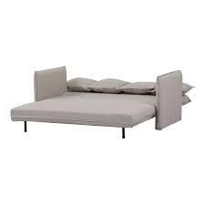 na large double sofabed almond