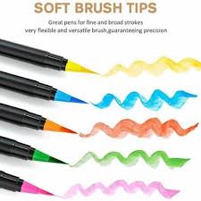 Watercolor Paint Brush Pen Set With