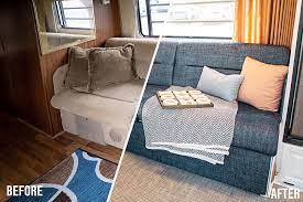 how to reupholster an rv sleeper sofa seat