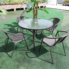 Your patio table and chairs set can serve as a means to relax without being confined by the four walls of a room. Small Garden Table Set Parasol 2 Chairs Umbrella 4 Pc Round Patio Bistro Outdoo For Sale Ebay