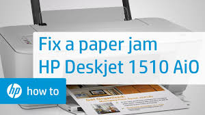 Kamu yang baru beli printer hp semua type, bisa menggunakan cd atau install tanpa cd. Fixing A Paper Jam Hp Deskjet 1510 All In One Printer Hp Youtube