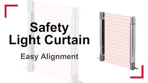 safety light curtain easy alignment