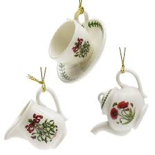 Spode Botanic Garden Tea Set 3 Piece