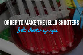 Do not put pudding in your jellinator. How To Make Jello Shooter Syringes Bulk Syringes