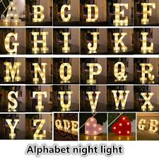 letters led lights ping