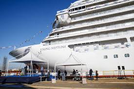 viking cruises newest ship float out