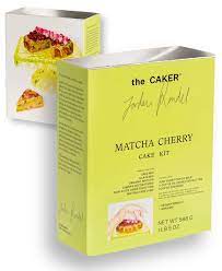 Matcha Cherry Cake Kit gambar png