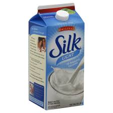 silk soy milk original light natural