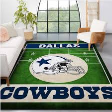 dallas cowboys retro nfl rug bedroom