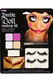 halloween zombie doll makeup kit face