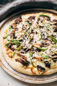 Philly Cheese Steak Pizza gambar png