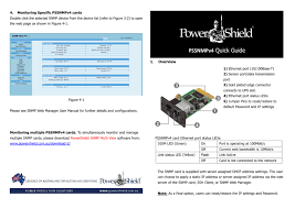 Sp 4310n default web image monitor. Powershield Internal Snmp Coms Card Quick Start Guide Manualzz