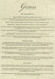 2007 Roger K Warlick Local History Achievement Award From Georgia