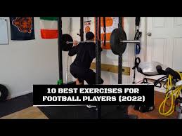 10 best exercises for football players