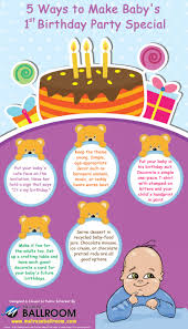 5 ways to make babys 1st birthday party