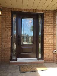 steel or fiberglass entry doors on