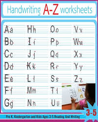 handwriting a z worksheets alphabet