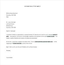 Letters Of Resignation Samples How To Write The Resign Letter