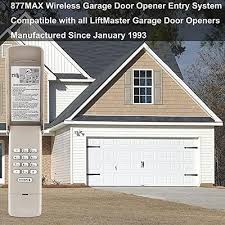 877max garage door keypad compatible