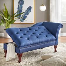 Storage Chaise Blue Buylateral