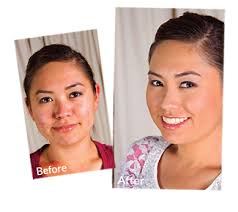 before and after airbrush makeup pictures