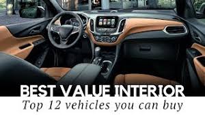 top 12 cars with best interiors for the