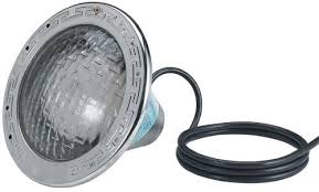 Amazon Com Pentair 78458100 Amerlite Underwater Incandescent Pool Light With Stainless Steel Face Ring 120 Volt 50 Foot Cord 500 Watt Swimming Pool Lighting Products Garden Outdoor