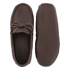 Mens 3000 Brown Leather Moccasins