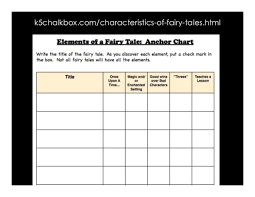 K5chalkbox Com Characteristics Of Fairy Tales Html