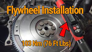 how to install flywheel bolts manual