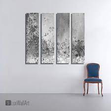 Panel Metal Abstract Wall Art