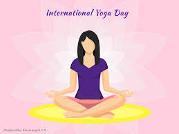 international yoga day fitness peace international yoga day yoga day lotus tation ilration yoga dribbble
