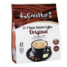 With rock sugar and contains no added artificial coffee flavouring. Chek Hup 3 In 1 Instant Ipoh White Coffee Original Ntuc Fairprice