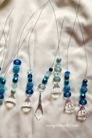 handmade bead and crystal christmas