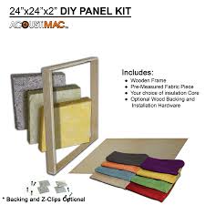 acoustimac diy222 acoustic panel kit