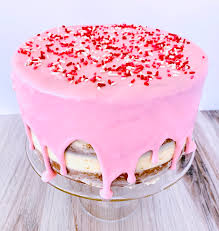 Funfetti Layer Cake with a White Chocolate Drip - Recipe! - Live ...