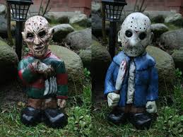 horror garden gnomes