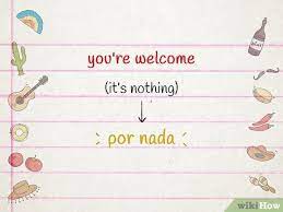 how to say you re welcome in spanish 7