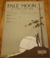 Details About Atq Pale Moon An Indian Love Song By Frederic Knight Logan Sheet Music 1920