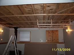 Plaster Basement Rec Room Ceiling