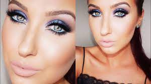 blue makeup tutorial jaclyn hill