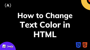 Cómo cambiar el color del texto en HTML - Tutorial de estilo de letra