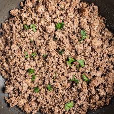 how to cook ground beef low carb africa
